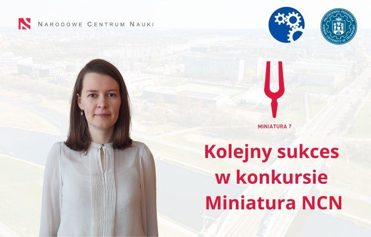 dr inż. Katarzyna Peta laureatką konkursu Miniatura 7 