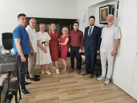 Wizyta naukowców z University of Zenica 