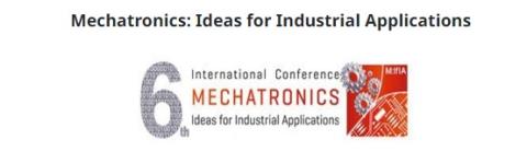 Konferencja-Mechatronics: Ideas for Industrial Applications