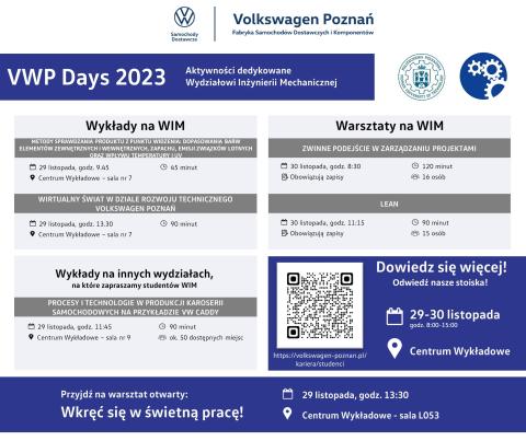 VWP Days 2023 - 29-30 listopada